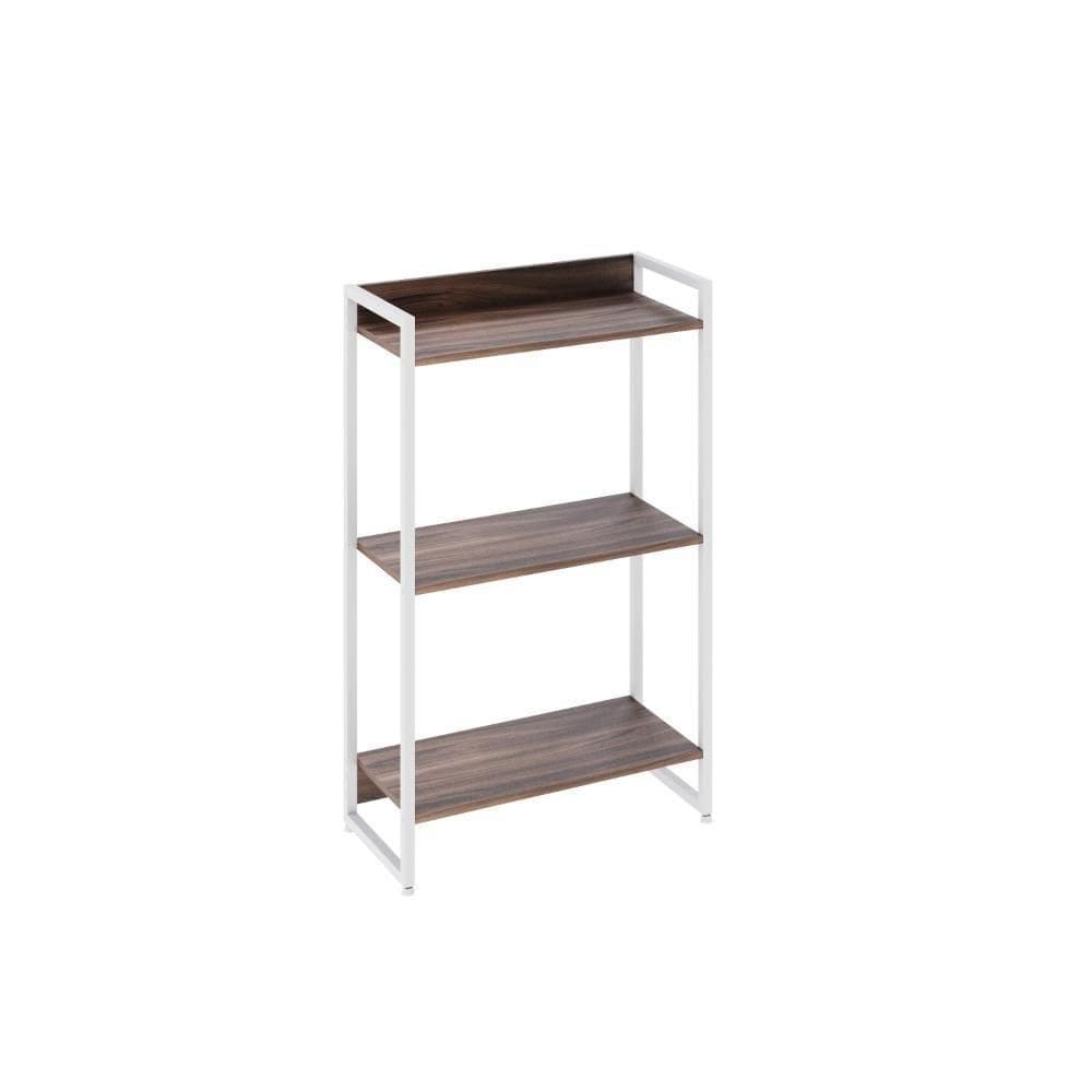 Estante Dynamica 60x30x104cm C/03 Prateleiras Nogal / Nogal /