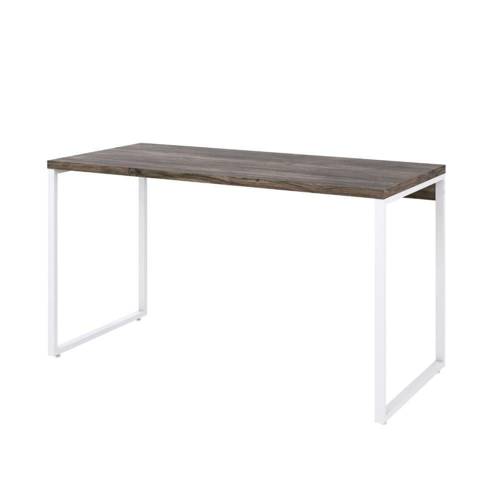 Mesa Kuadra Office 135x60x75cm Carvalho Dark - Carvalho Dark -