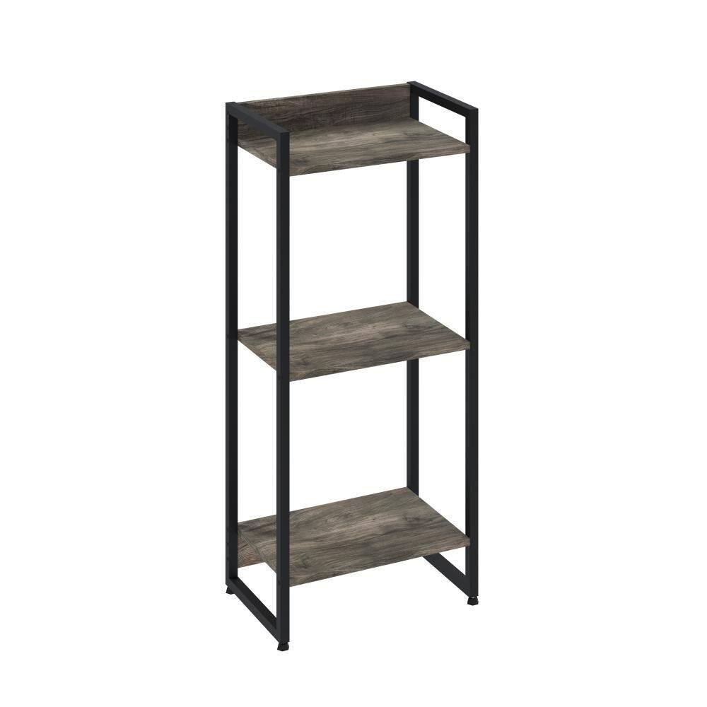 Estante Dynamica 45x30x104cm C/03 Prateleiras Carvalho Dark / Carvalho Dark /