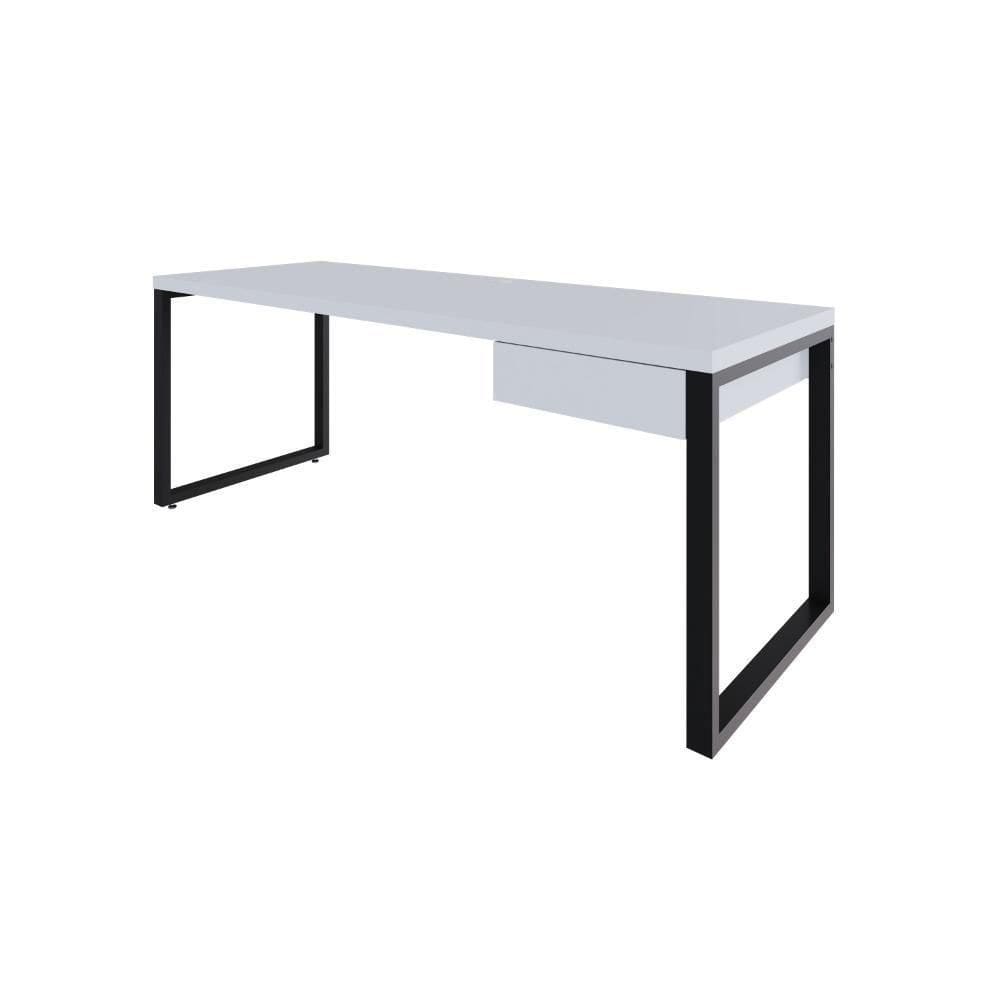 Mesa Presidente C-01 Gav. 190x70x75cm Yon Branco Branco