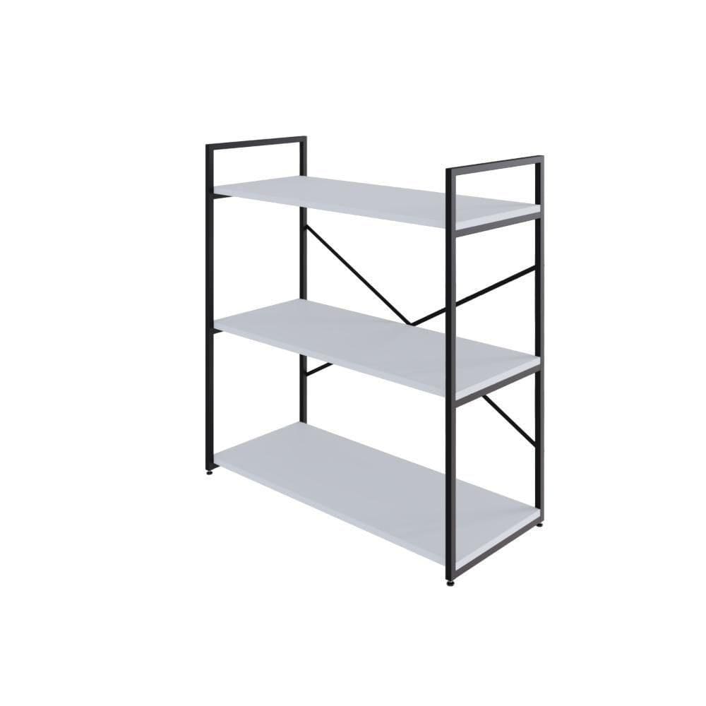 Estante C/03 Prateleiras 84x80x33cm Yon Branco Tx/ Branco Tx/