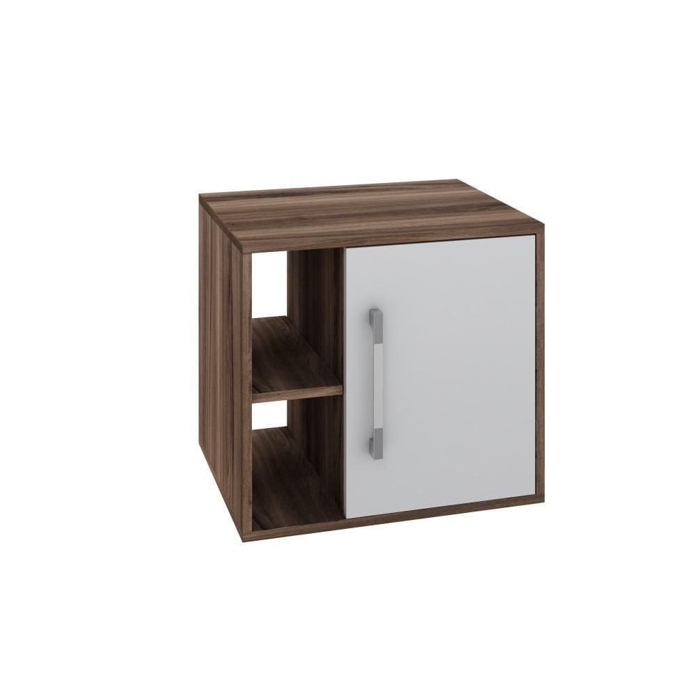 Gabinete Soft 500 Perffect Acetinado Nogal C-branco Chess