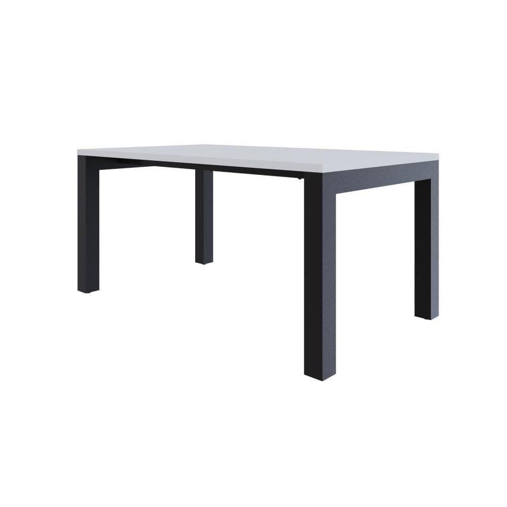Mesa De Jantar Bronx U 160x90x77cm Brmj9160u Branco Tx - Branco Tx/