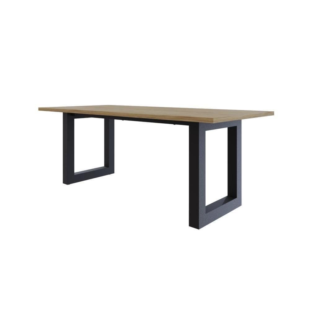 Mesa De Jantar Bronx R 200x90x77cm Brmj9200r Vermont Oak - Vermont Oak/