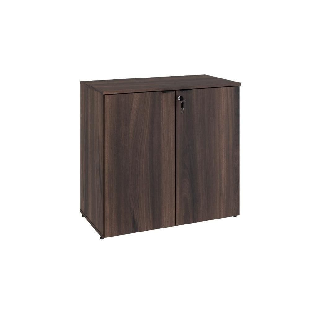 Armário Baixo Com 02 Portas 75x80x42cm Wlab80 Nogal Preto
