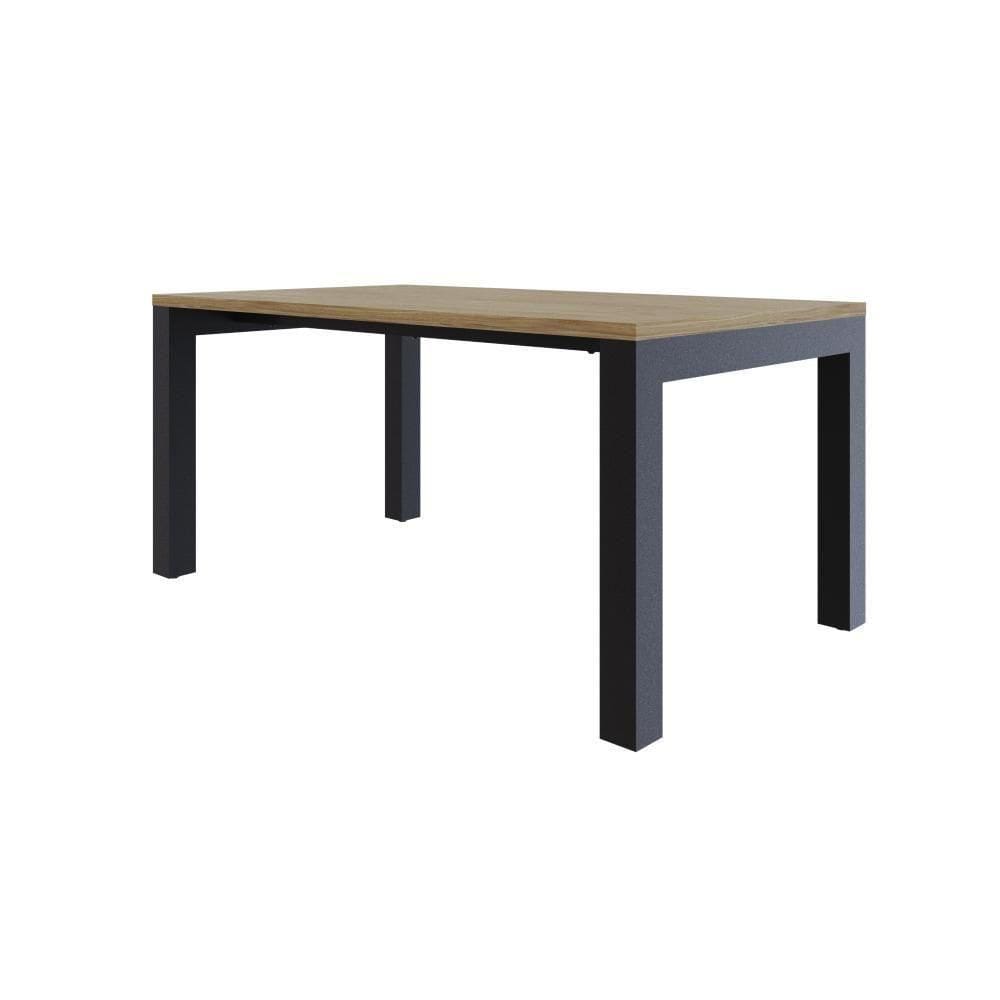 Mesa De Jantar Bronx U 160x90x77cm Brmj9160u Vermont Oak - Vermont Oak/