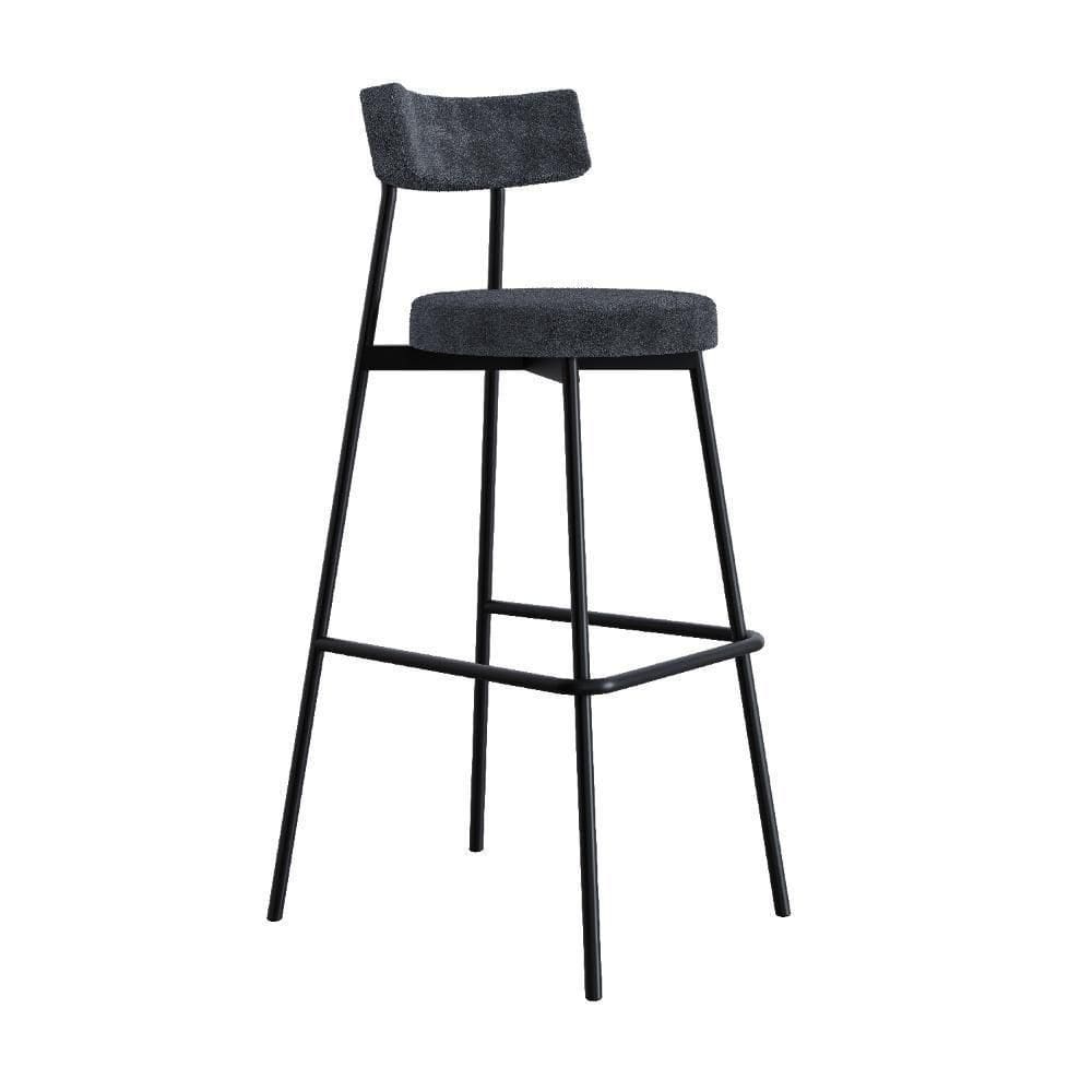 Banqueta Alta Stout Ae: 100 / Aa: 75cm Bqst7510 Boucle Nuvem Boucle Nuvem