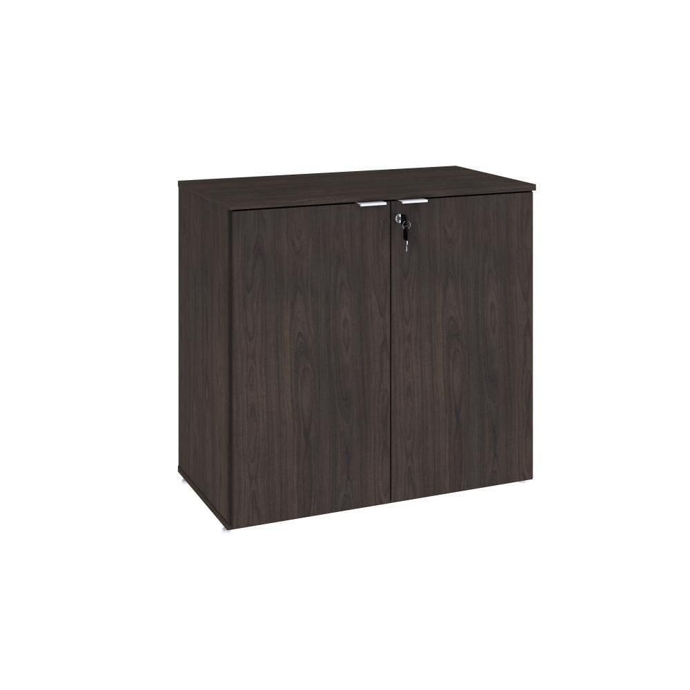 Armário Baixo Com 02 Portas 75x80x42cm Wlab80 Terracota Branco