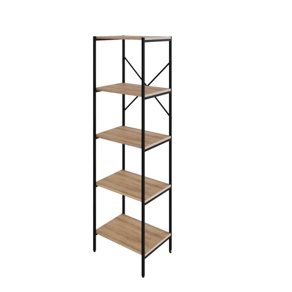 Estante C/05 Prateleiras 152x45x33cm Tub Tueh1545 Lâmina Mel - Lâmina Mel /