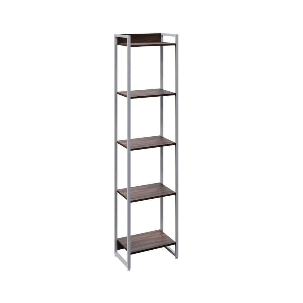 Estante Dynamica 45x30x187cm C/05 Prateleiras Nogal / Nogal /