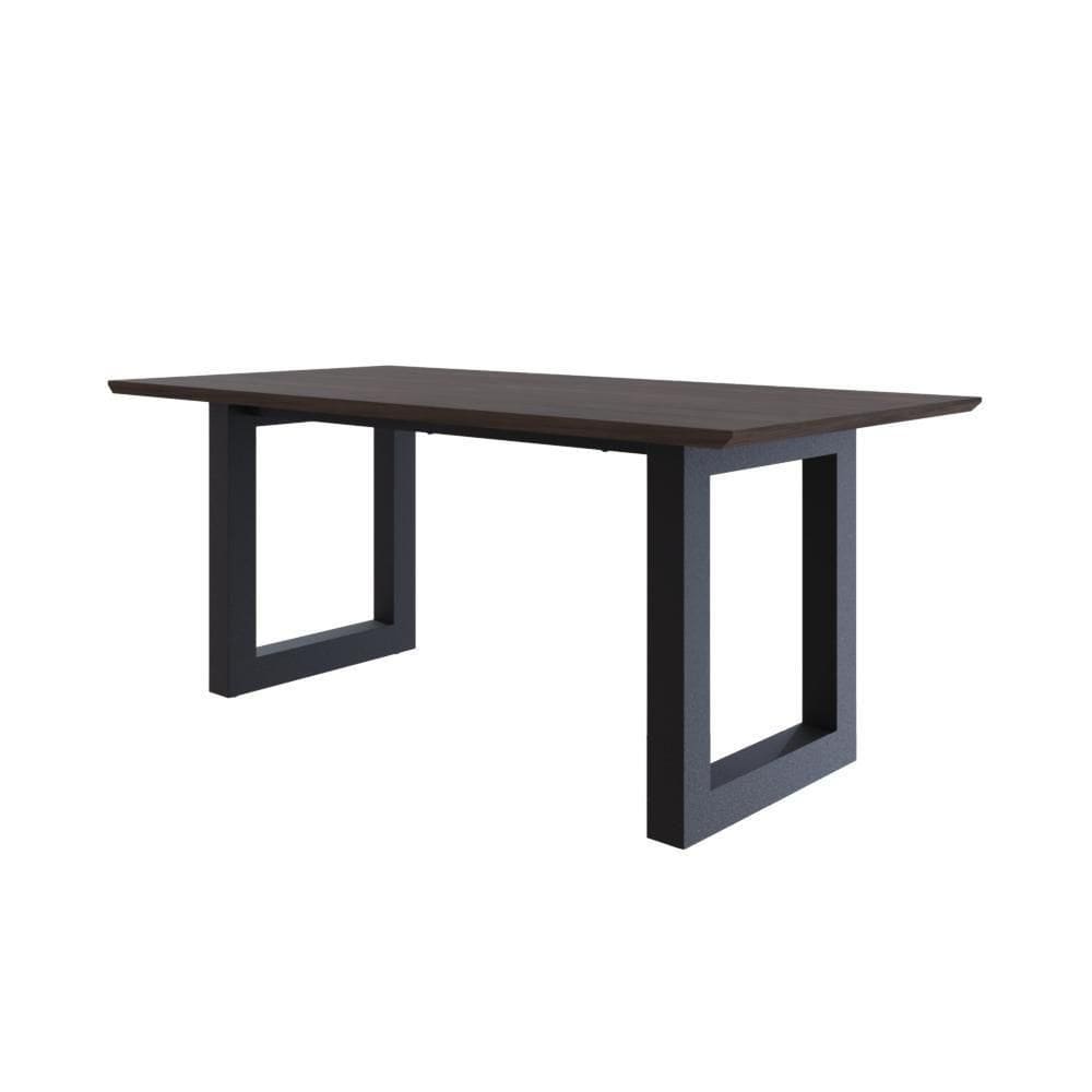 Mesa De Jantar Bronx Rg2 180x90x77cm Brmj9180rg2 Terracota - Terracota/