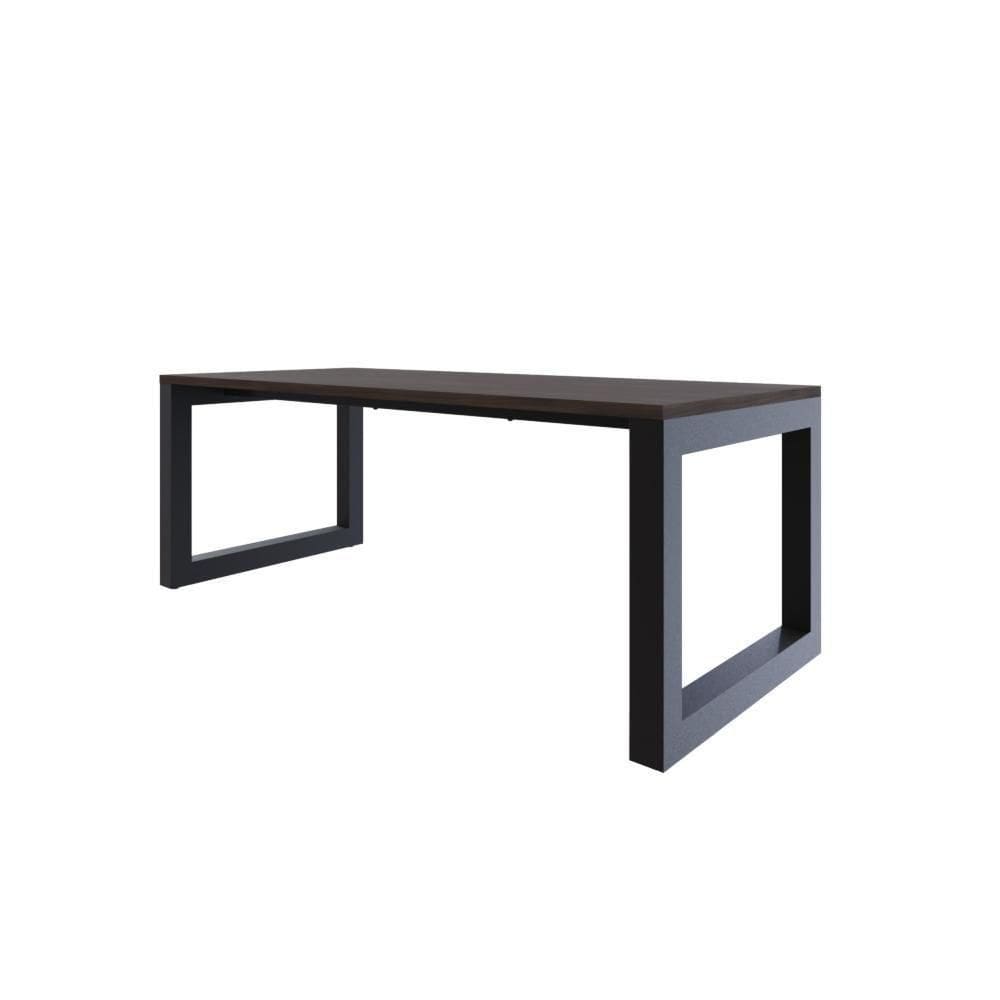 Mesa De Jantar Bronx 200x90x77cm Brmj9200 Terracota - Terracota/