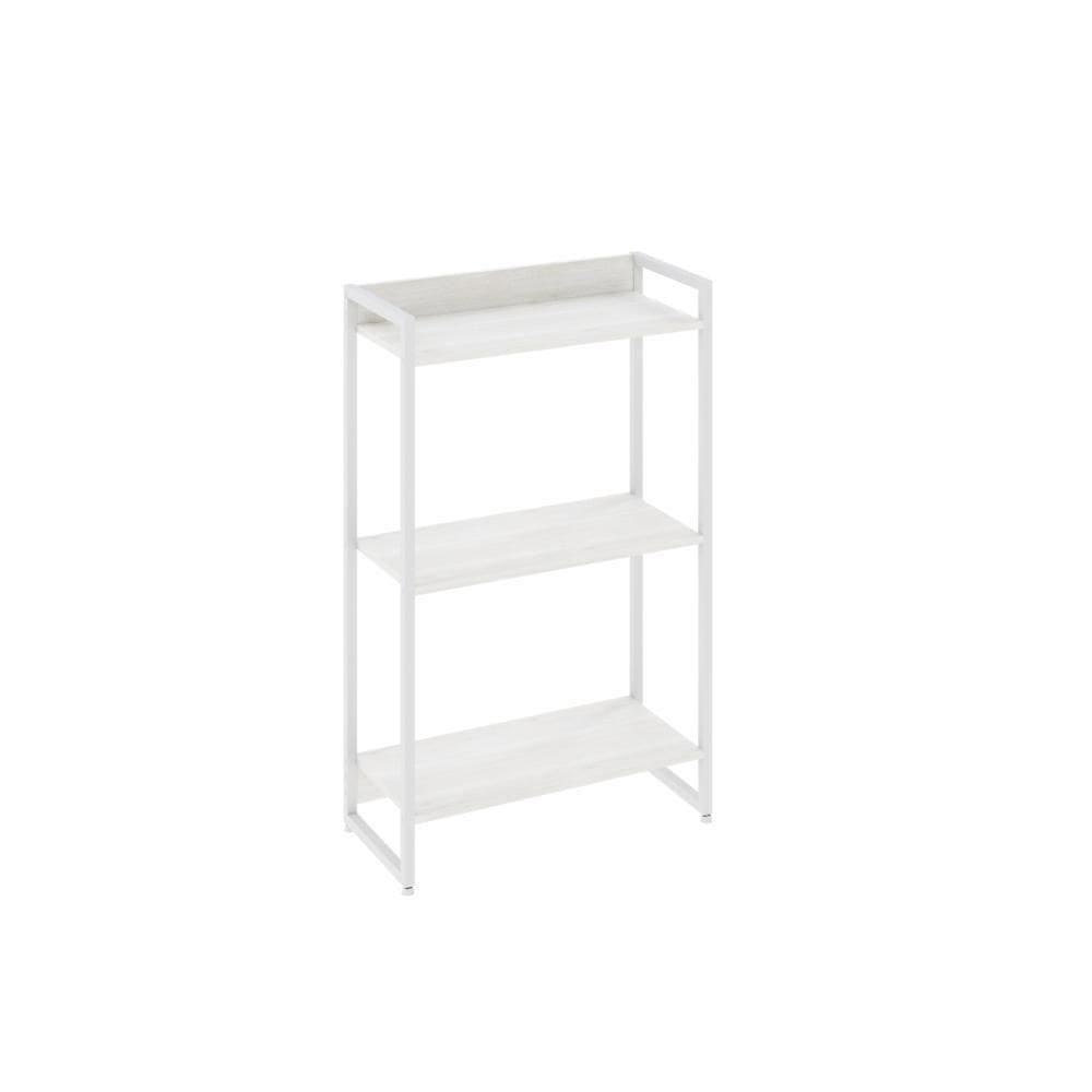 Estante Dynamica 60x30x104cm C/03 Prateleiras Snow / Snow /