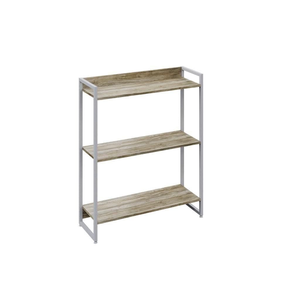 Estante Dynamica 80x30x104cm C/03 Prateleiras Carvalho / Carvalho /