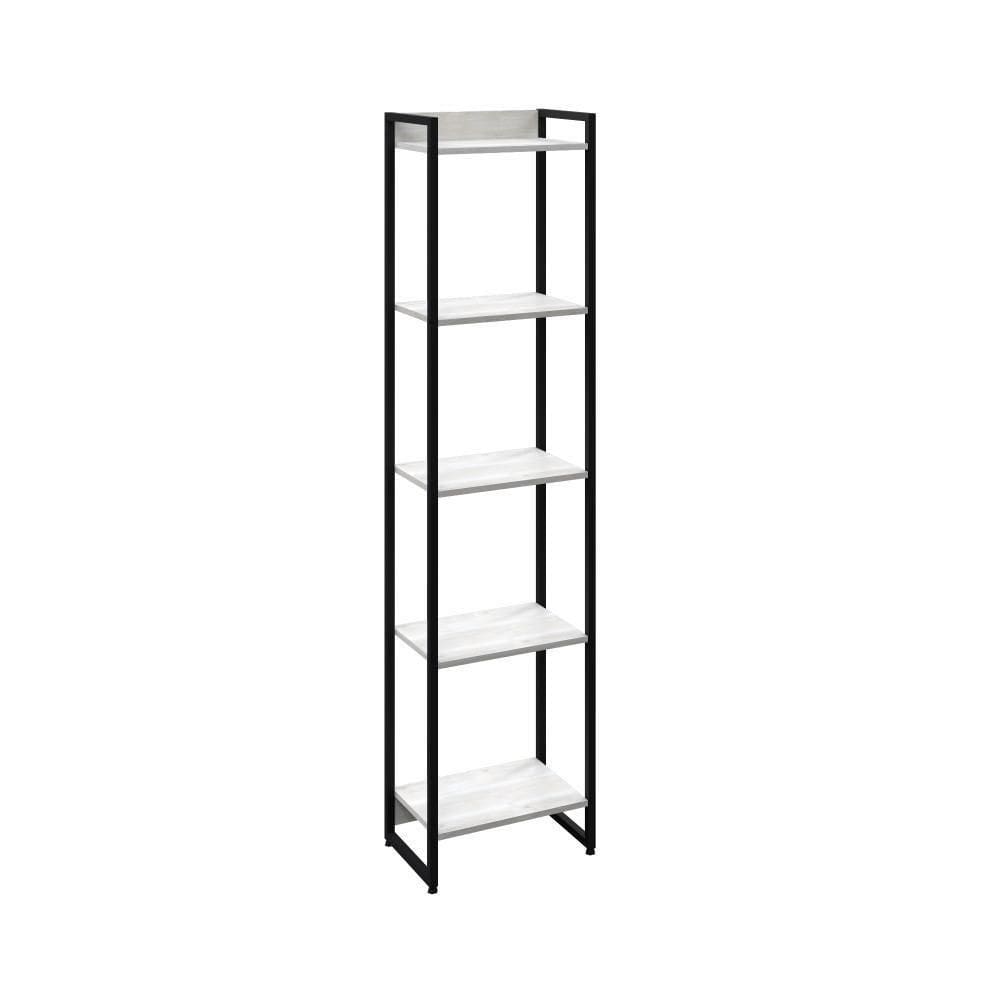 Estante Dynamica 45x30x187cm C/05 Prateleiras Snow / Snow /