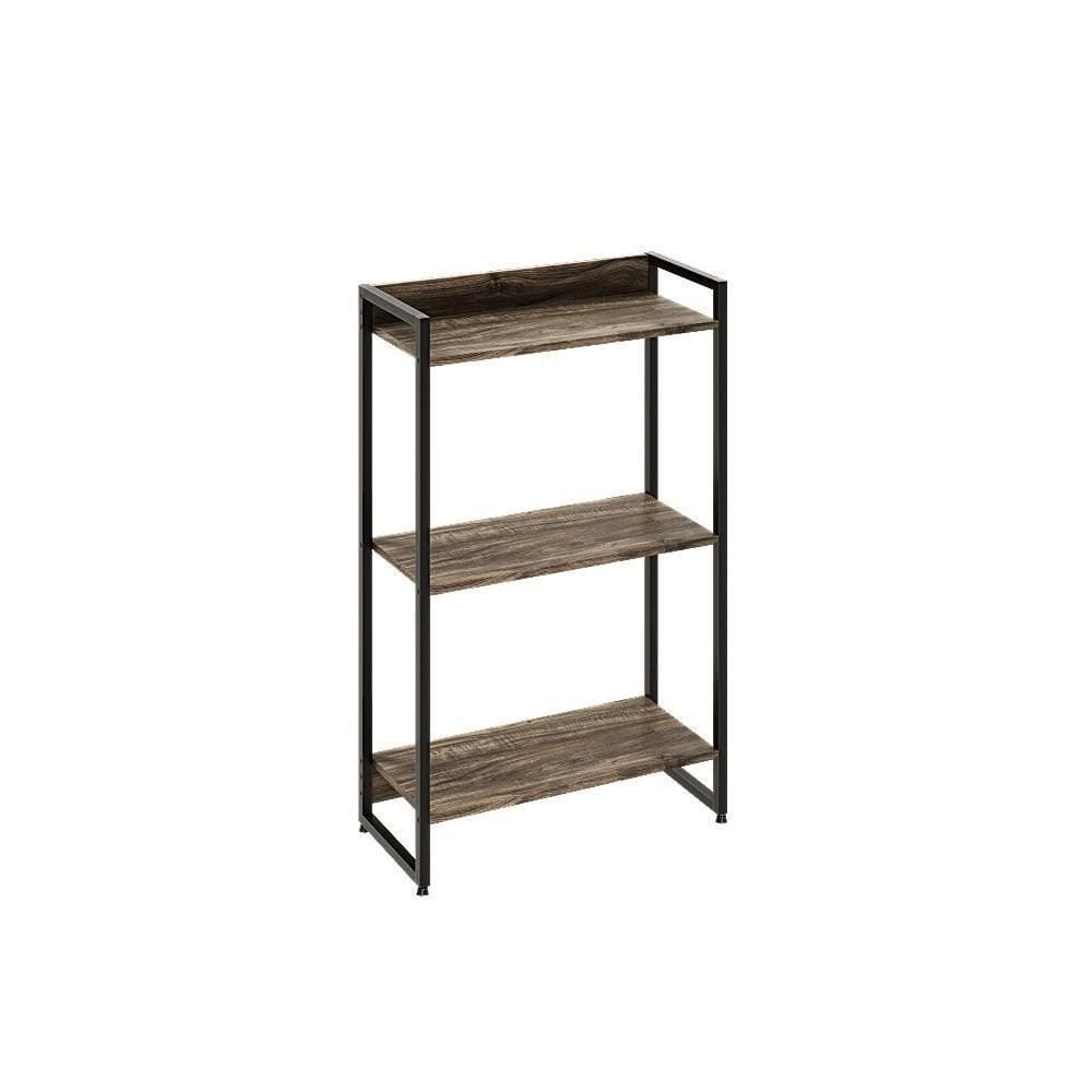 Estante Dynamica 60x30x104cm C/03 Prateleiras Carvalho Dark / Carvalho Dark /