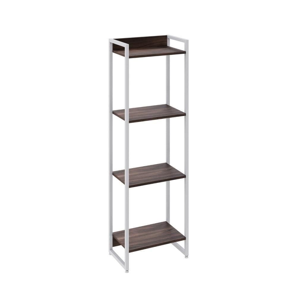 Estante Dynamica 45x30x146cm C/04 Prateleiras Nogal / Nogal /