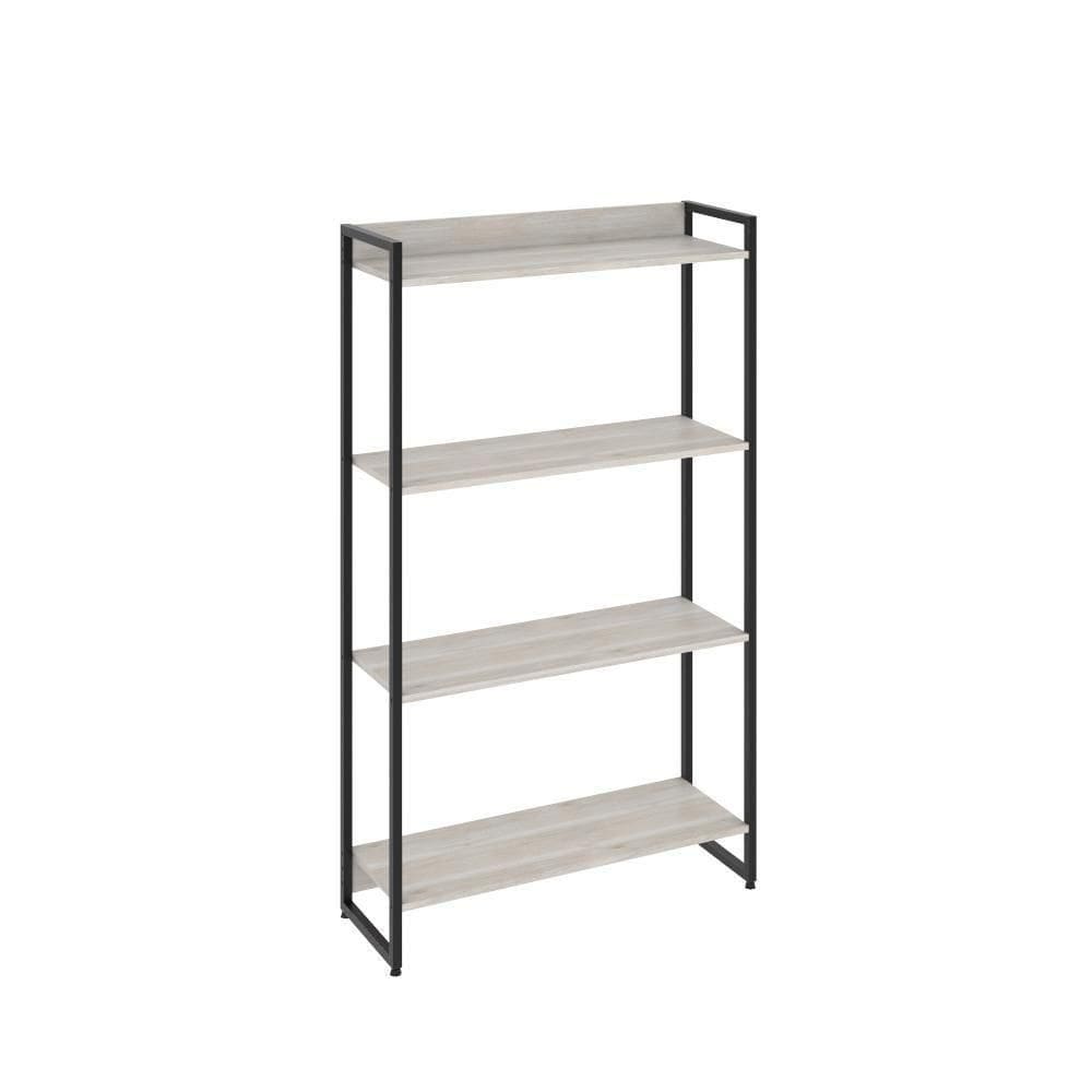 Estante Dynamica 80x30x146cm C/04 Prateleiras Snow / Snow /