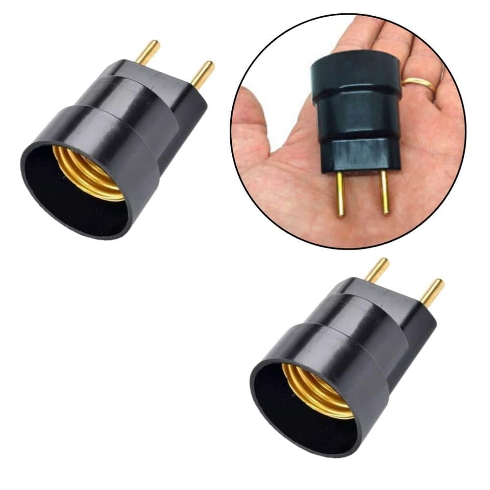 Bocal Soquete Porta Lampada Borne Embutido Base E27 02 Un