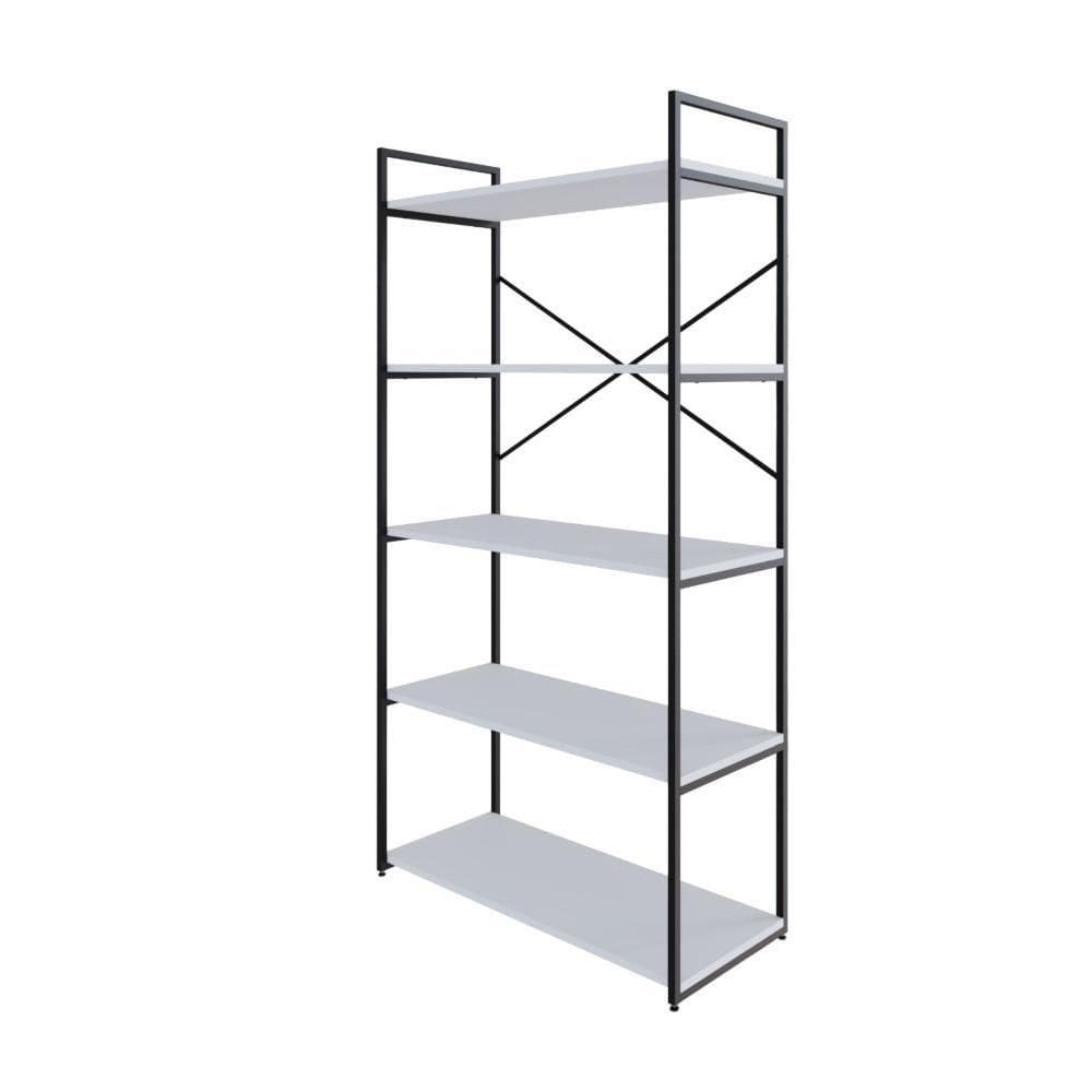 Estante C/05 Prateleiras 152x80x33cm Yon Branco Tx/ Branco Tx/