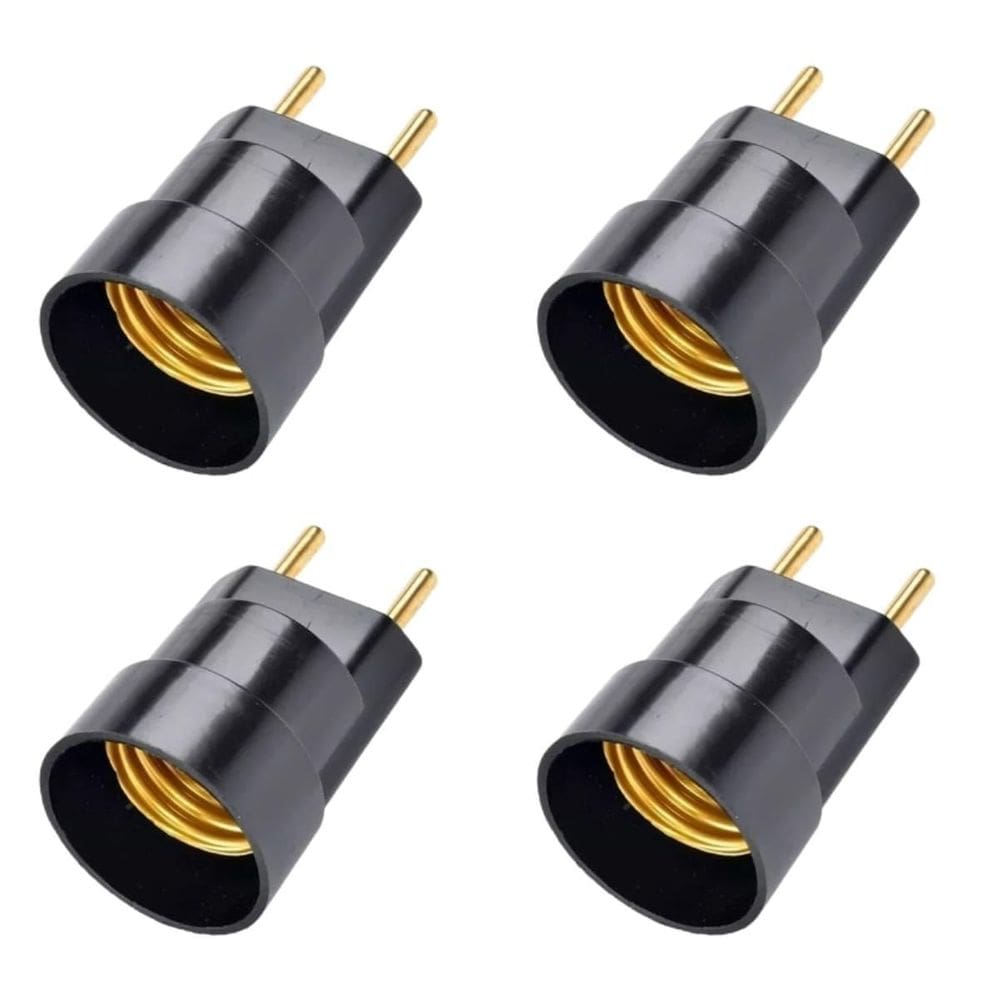 Bocal Soquete Porta Lampada Borne Embutido Base E27 04 Un