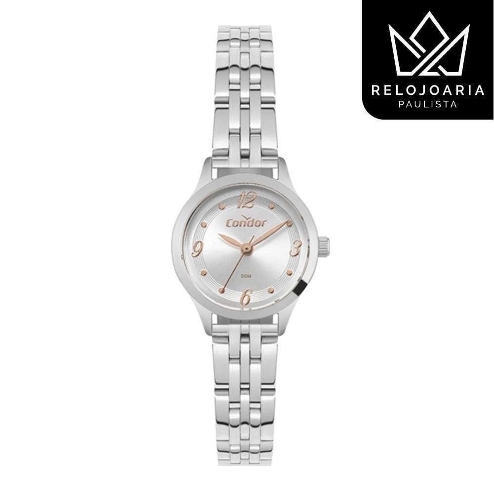 Relógio Condor Feminino Prata Mini Co2035Njk/K4K