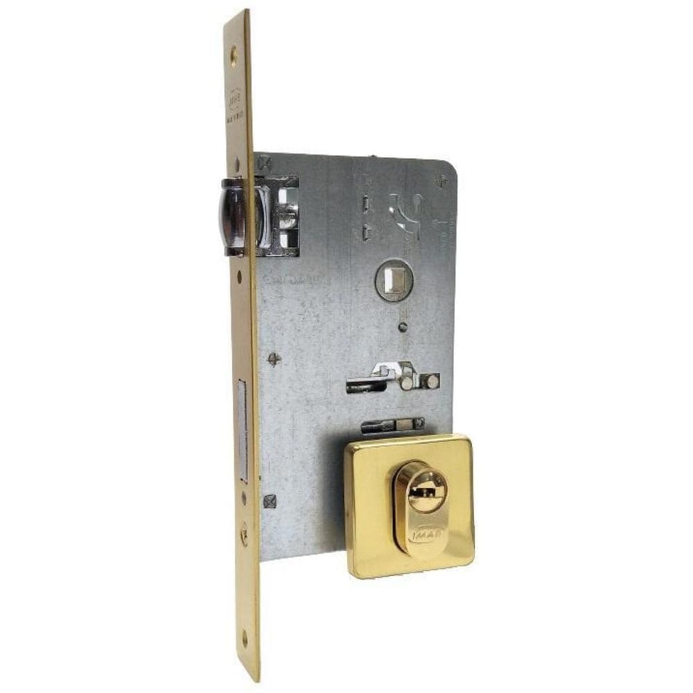 Fechadura Rolete Pivotante Dourada Externa Imab 4700