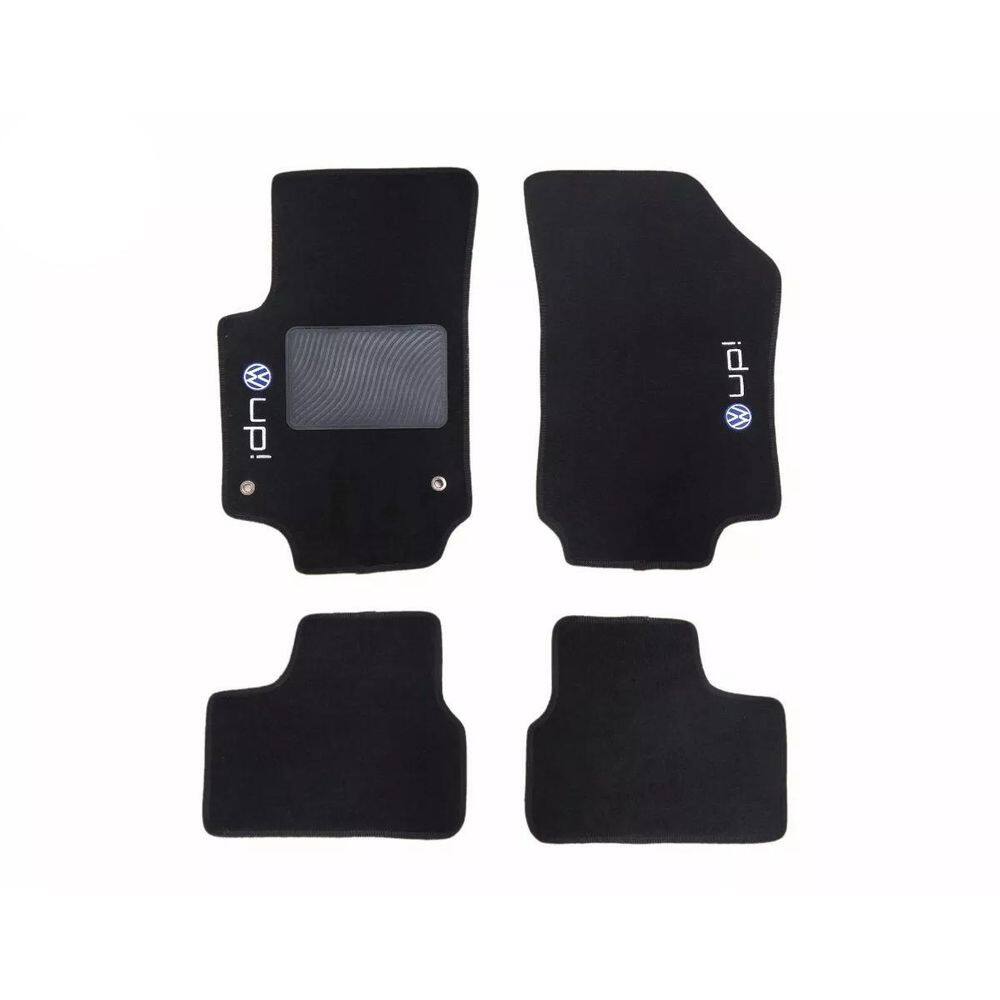 Kit Tapete Carpete Volkswagen Up 2014 Até 2020 Preto