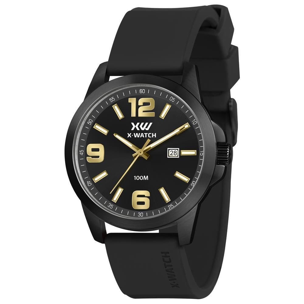 Relógio X-Watch Masculino Ref: Xmnp1020 P2Px Esportivo Black