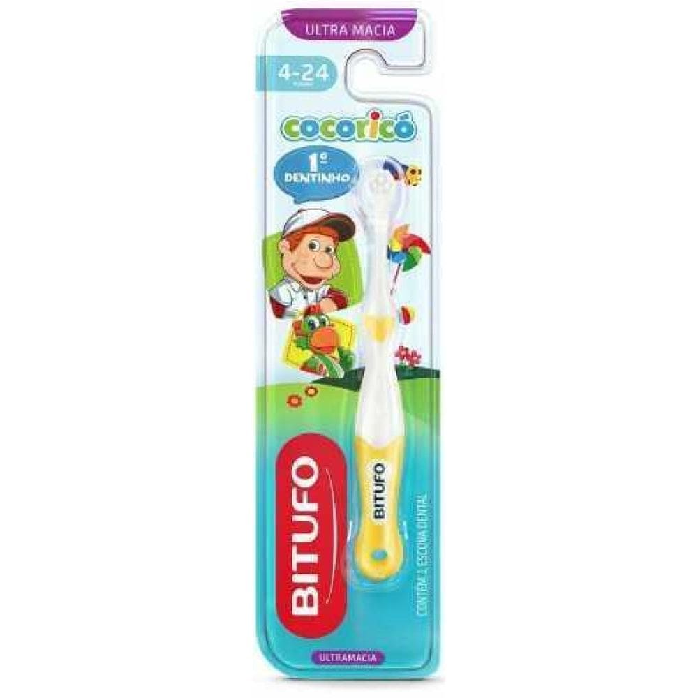Escova Dente Bitufo Cocoricó Dentinho - 1 Unidade