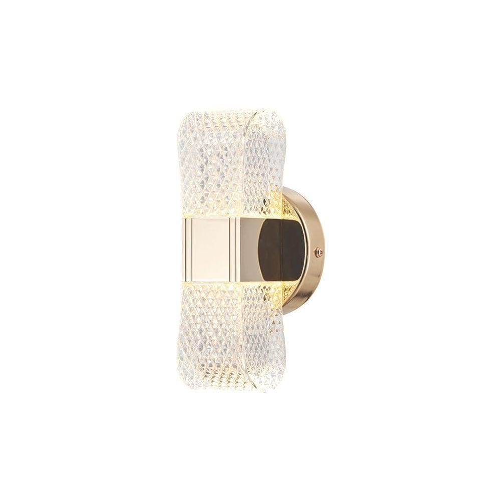 Arandela Astraled Bosona Led Bivolt Dourado Ad-2009