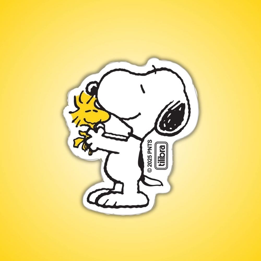 Borracha Goma Snoopy Formato Cachorrinho Super Fofo Macia - Tilibra