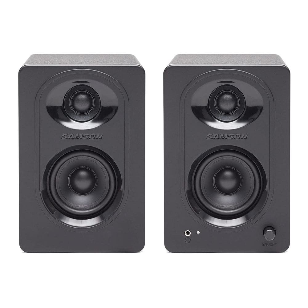 Par alimentado por monitores de estúdio Samson SAM30 3" - preto