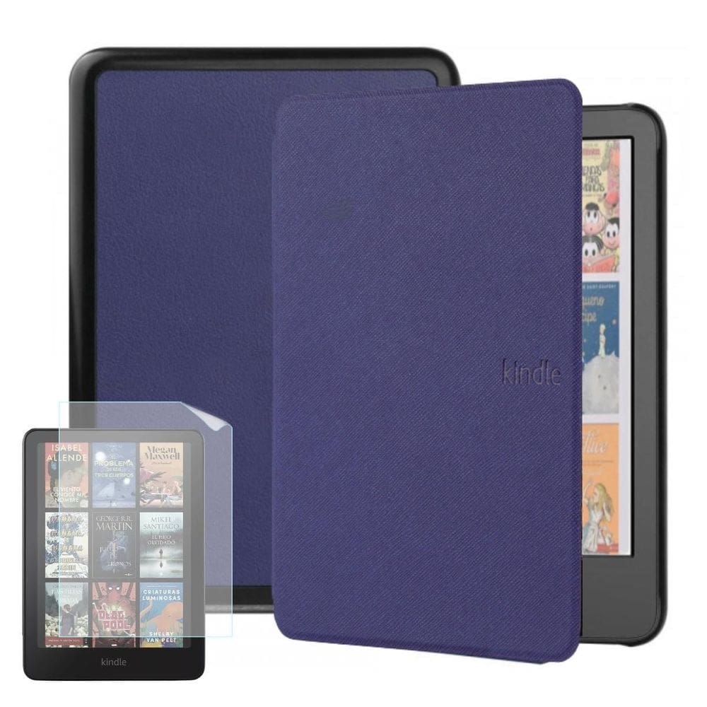 Capa Couro Para Kindle Signature Edition 1 Geração+Película