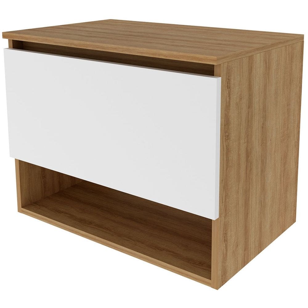 Gabinete de Banheiro 60 cm 1 Porta e Nicho Valente
