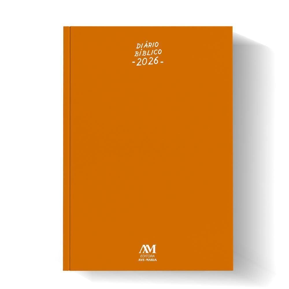 Agenda Diário Bíblico 2026 Brochura Laranja