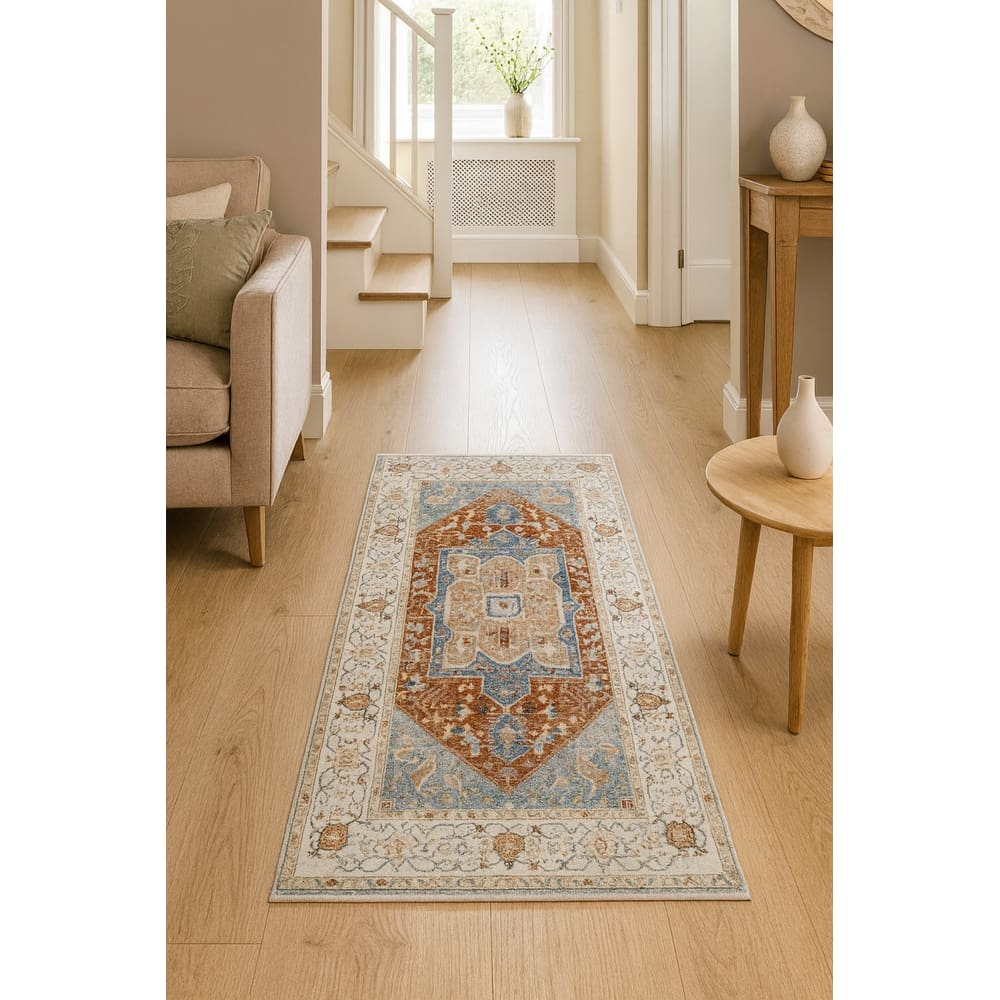Tapete Vinci Pelo Baixo Antialérgico Impermeável 50x120cm Jolitex - Verona