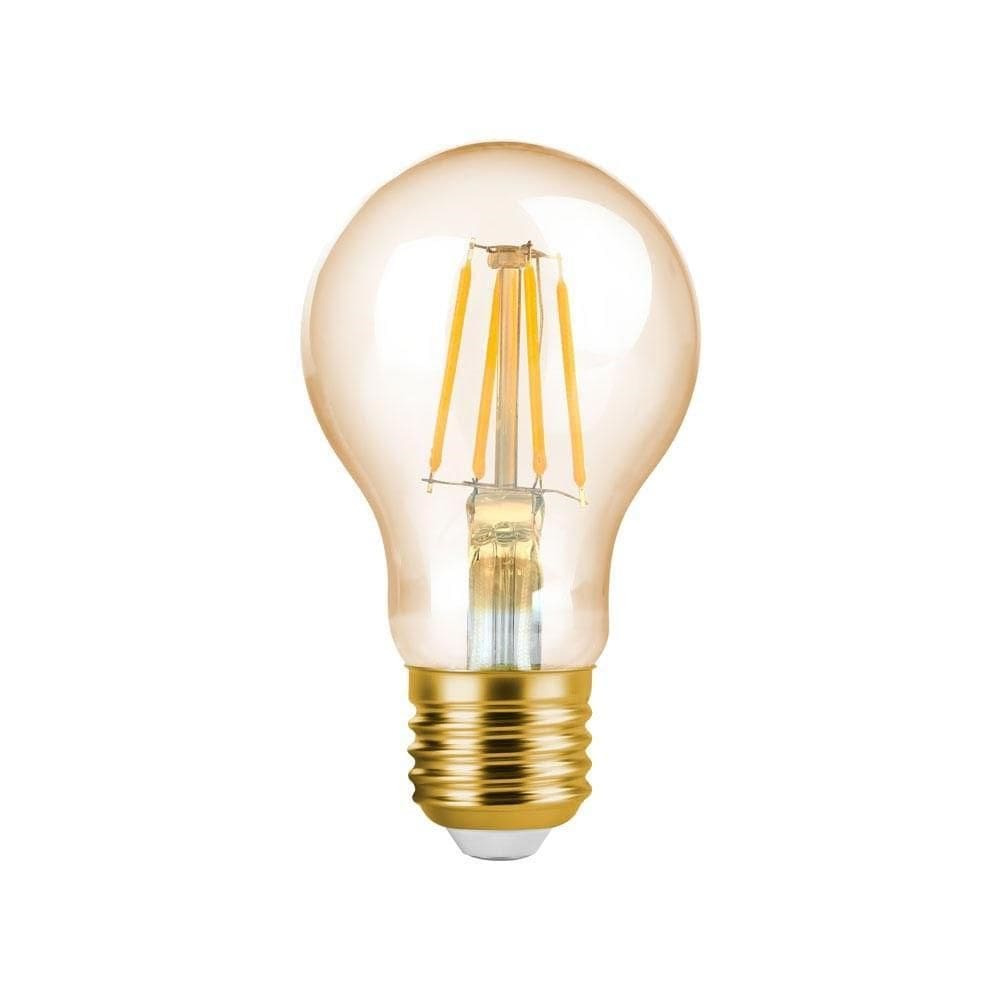 Lâmpada Led Vintage Filamento 4W Luz Branco Quente Save