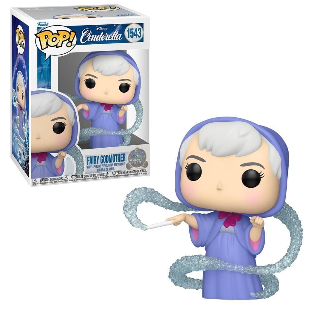 Boneco Funko Pop Disney Cinderela 75 Anos - Fada Madrinha
