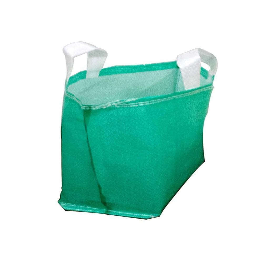 Sacola De Ráfia Laminada 60X50Cm Verde Pacote Com 50 Unids