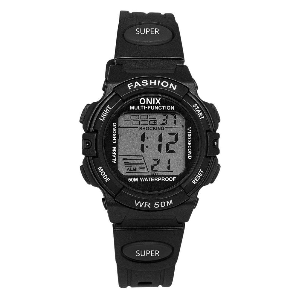 Relógio Menino Onix Digital It-619  0101  Preto