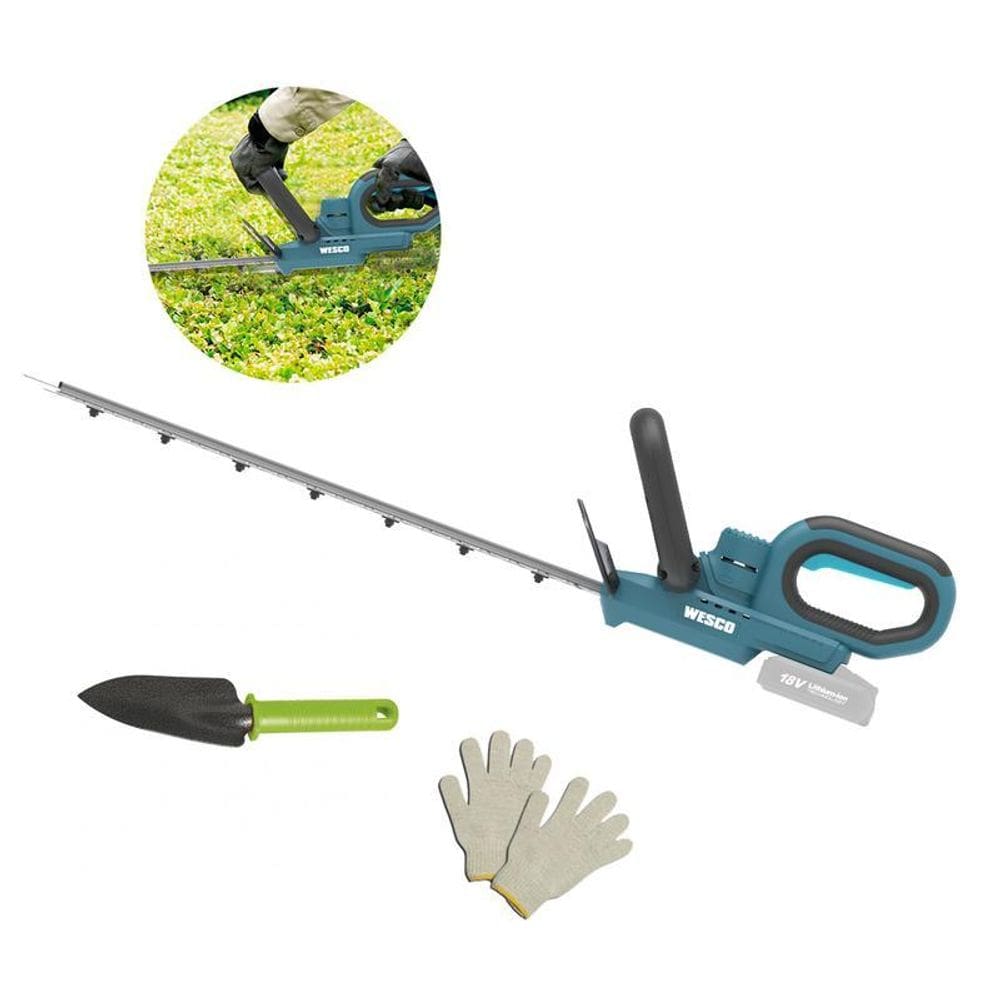 Aparador Cerca Viva 18V Wesco Ws8254.9 Sem Bateria + Pazinha