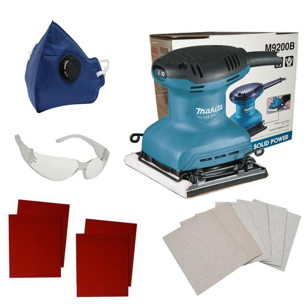 Lixadeira Orbit Makita M9200B 14000 Opm 180W + Mascara 220V