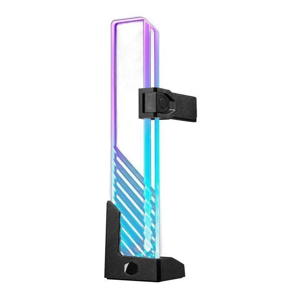 Suporte Para Gpu Cooler Master Argb Em Vidro Temperado