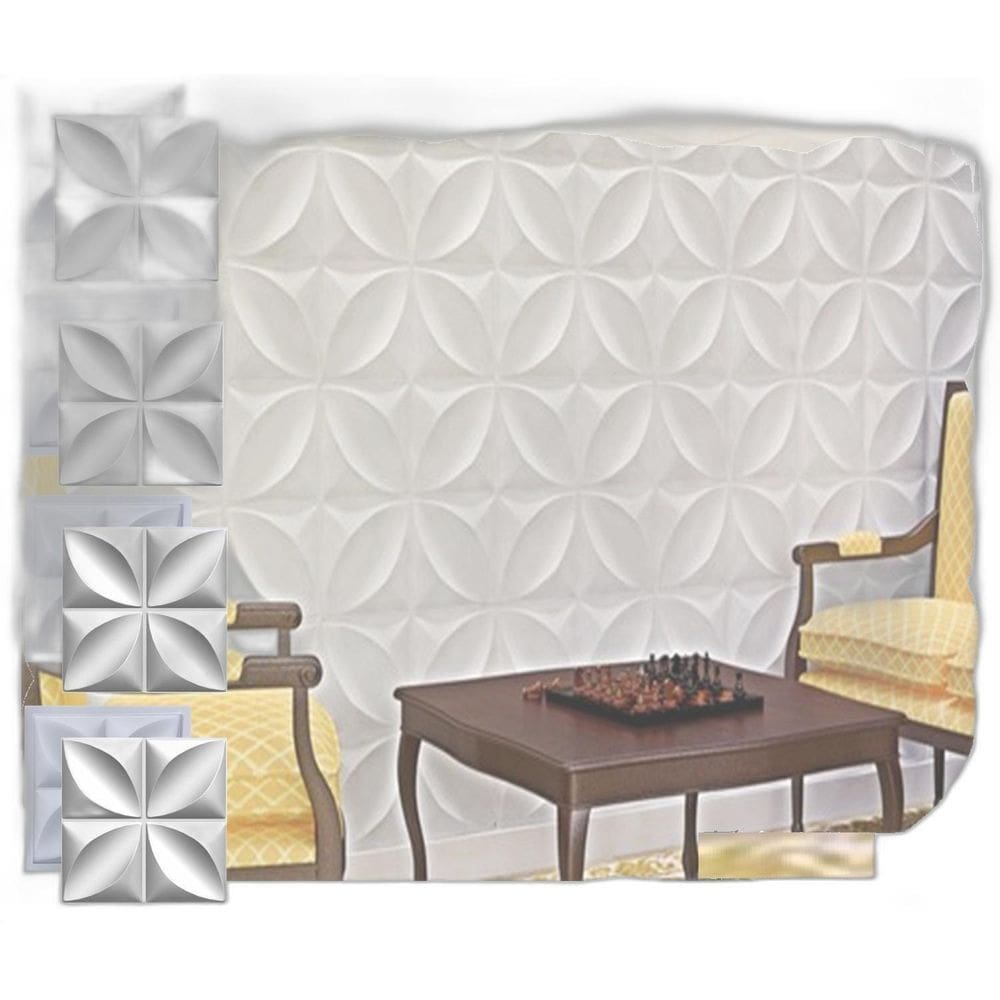 Kit 4 Formas Molde Para Gesso 3D E Cimento Abs