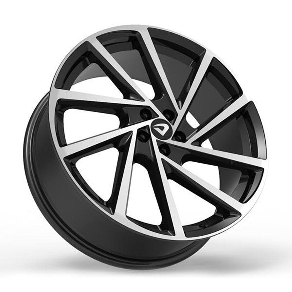 Roda R-Seven  2005  20X7,5 5X112 Et 42 Preto Diamantado