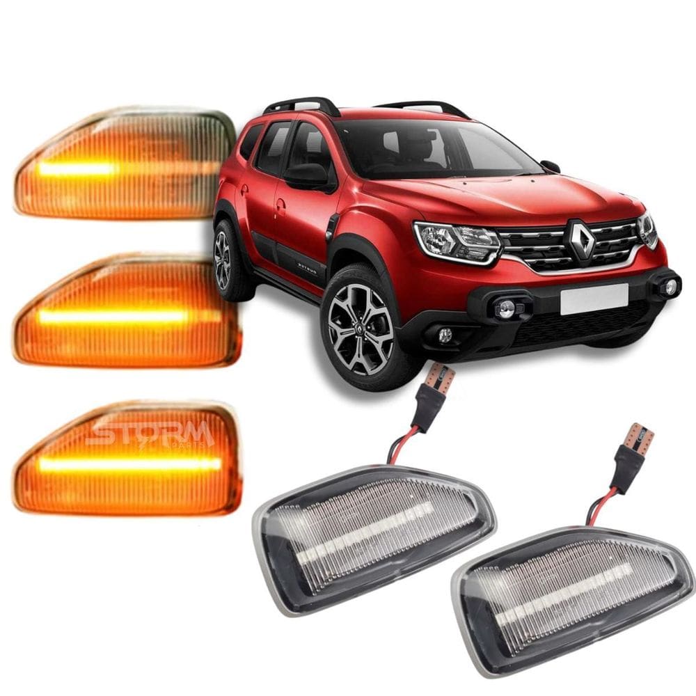 Pisca Seta Renault Duster Iconic Cristal