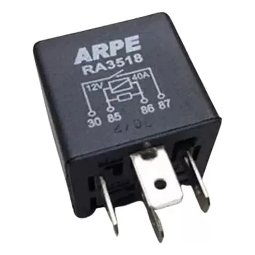 Relé Primeira Velocidade Ventoinha 12V 40A Vw 377937503A