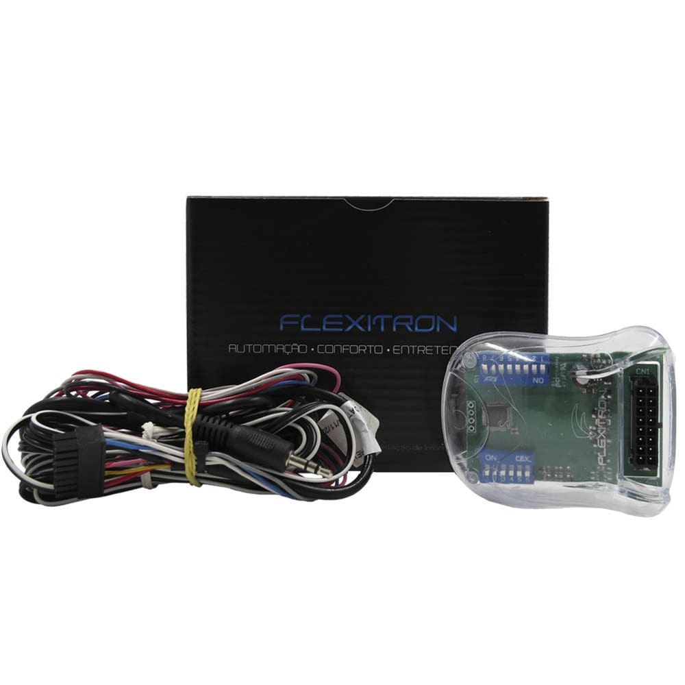 Interface Comando de Volante Universal Flexitron Mini-SWC Wire - IR Compativel com Pioneer Sony Hbuster Positron Kenwood JVC