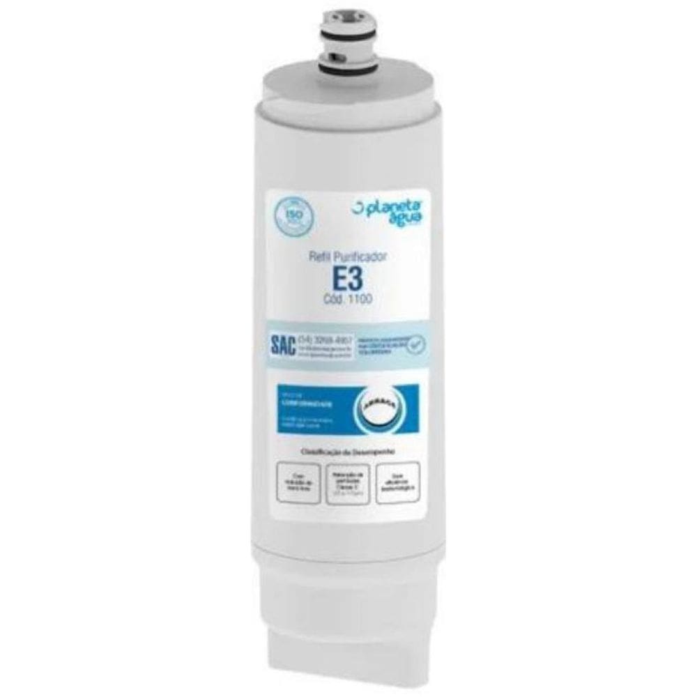 Refil Filtro E3 Especial Cod. 1100A Purificador Água Ibbl
